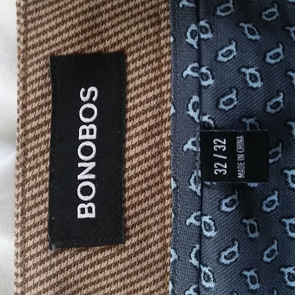 Bonobos chino pants, brown, size 32/32 slim. - Picture 4 of 6